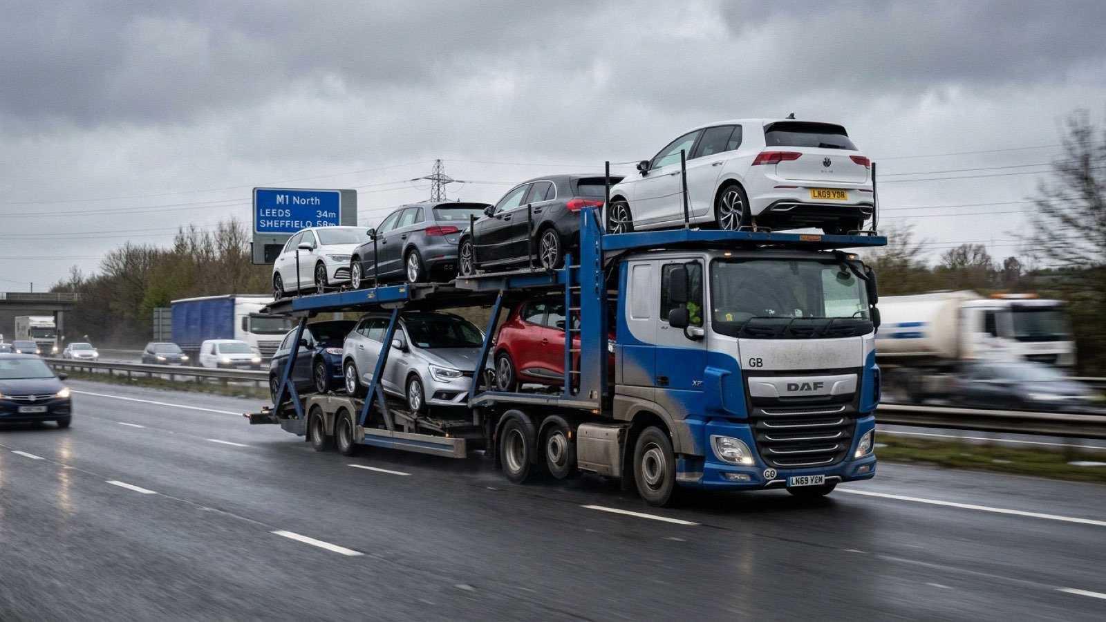 How do you spot an imported car in the UK?