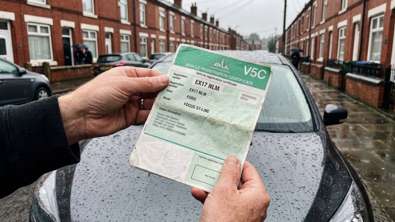 V5C logbook checks before you buy